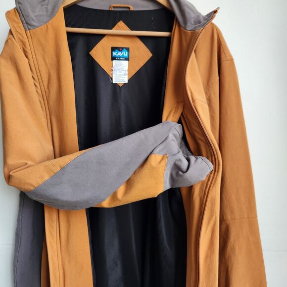 Vintage KAVU Women's Jacket XL | Orange & Gray | Gorpcore Hiking Camping - Picture 8 of 11